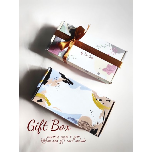 

Kardus brownis, masker, gift box, 20x10x4cm