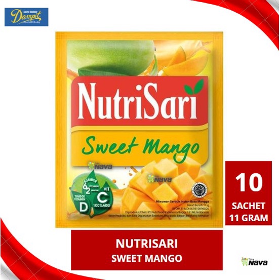 

NUTRISARI SWEET MANGO 10pc / NUTRISARI MANGGA / NUTRISARI