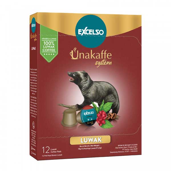 

ds011css Excelso Unakaffe Luwak - Fbox Ds20X11