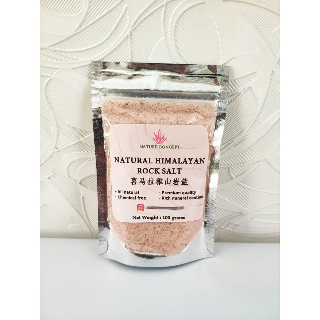 Garam Himalaya Halus Fine Himalayan Salt 100 grams