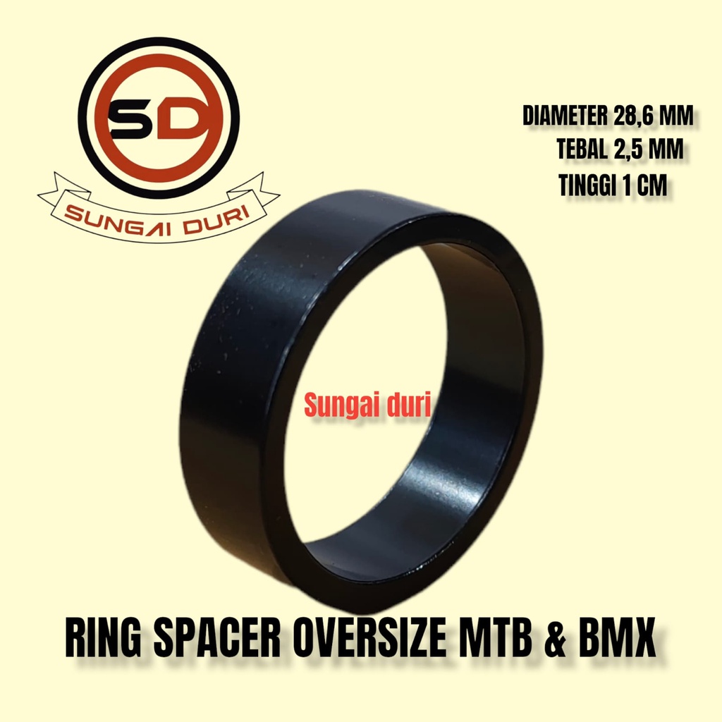 spacer ring fork sepeda mtb bmx oversize