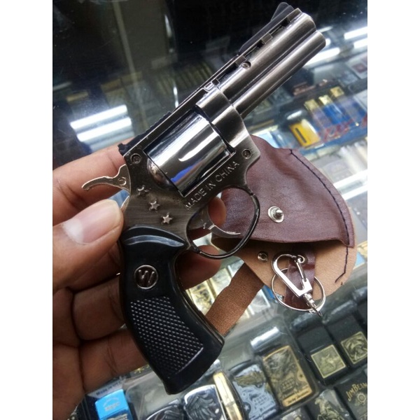 Terbaru korek Api Pistol Python Unik Free sarung murah