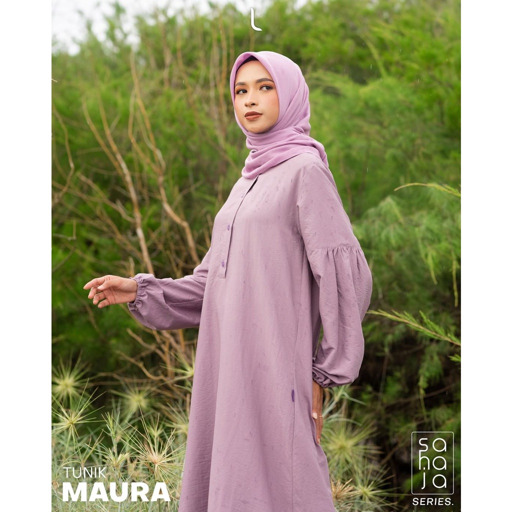 ATASAN TERBARU WANITA TUNIK POLOS TUNIK MAURA ELZATTA