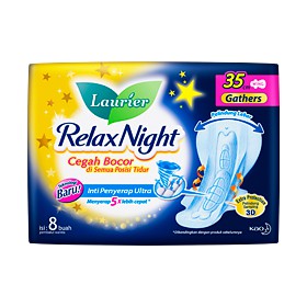 Laurier Pembalut  Relax Night 35cm 8pcs