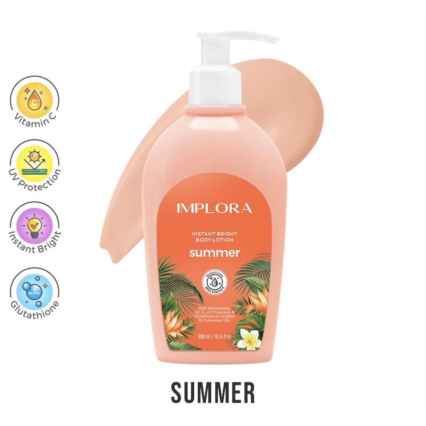 NEW-Implora Instant Bright Body Lotion/ Implora Body Lotion