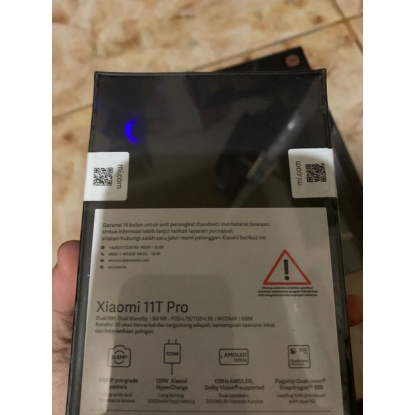 XIAOMI MI 11T PRO 12/256 GB 8/256 GB RAM GARANSI RESMI XIAOMI INDONESIA TAM