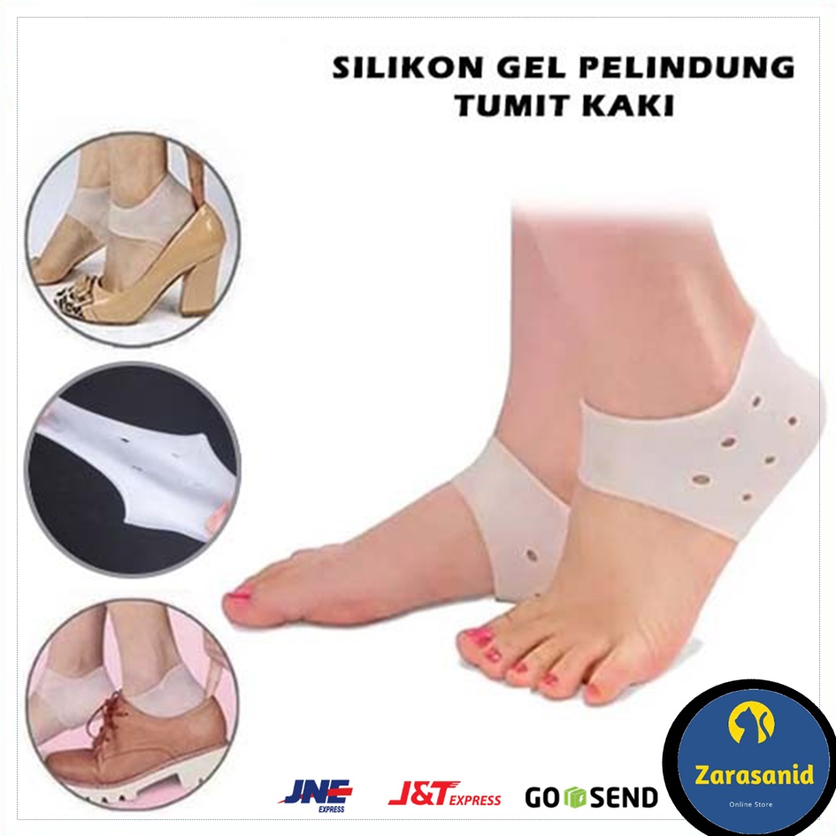 Pelindung Tumit Kaki Silikon Heel Pad Silicone Protector Anti Lecet Praktis