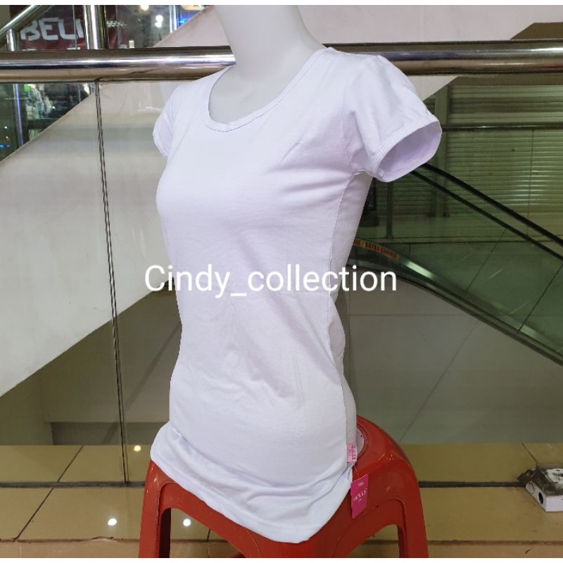 MANSET PREMIUM LENGAN PENDEK MANSET PUTIH MANSET HITAM KAOS DALAMAN INNER CEWEK KAOS WANITA PUTIH-2