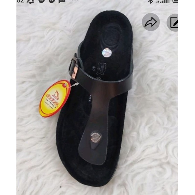 sandal kulit dodoni jepit