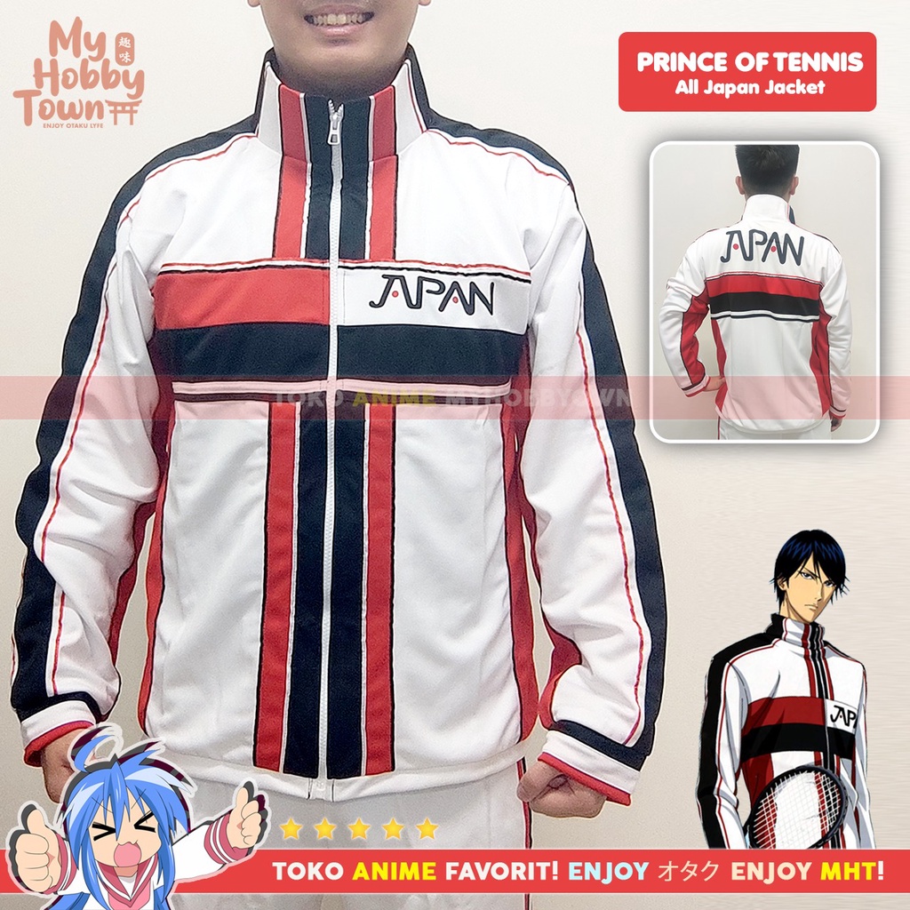 Kostum Cosplay Jaket Anime Prince Of Tennis Tenipuri All Japan Celana