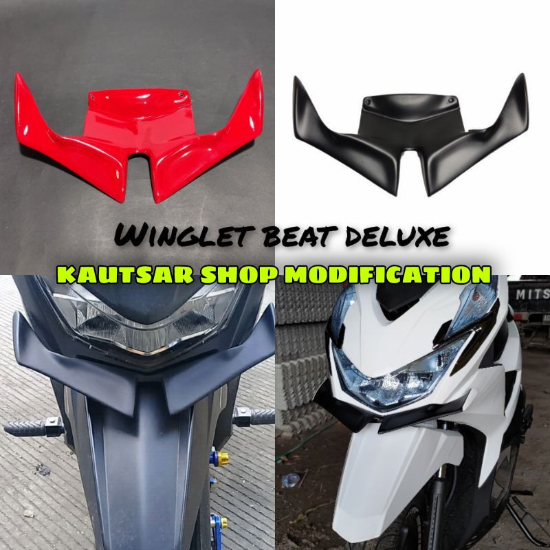 WINGLET HONDA BEAT DELUXE WINGLET BEAT DELUXE WINGLET BEAT TERBARU WINGLET HONDA BEAT