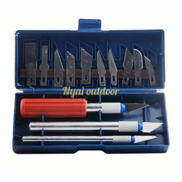 pen cutter cutting stiker pisau bonsai kelapa set