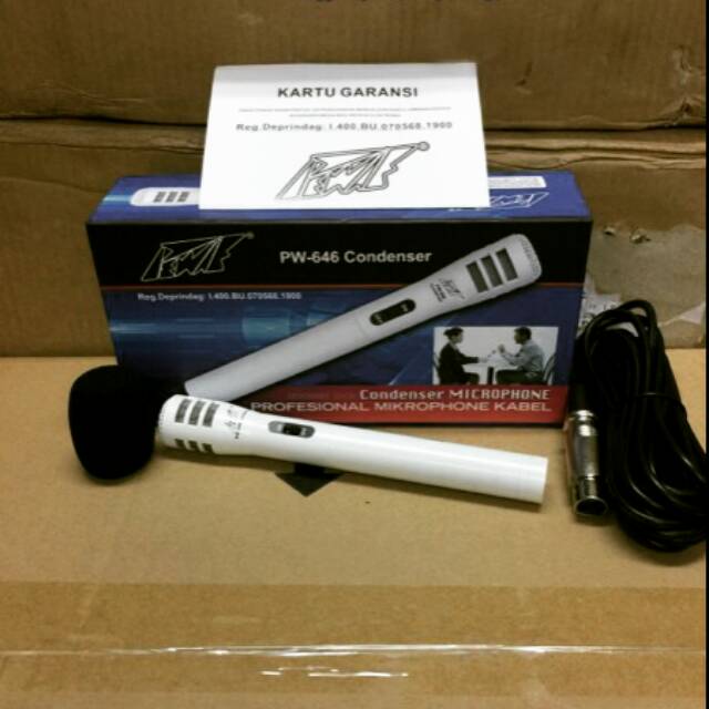 MIC CONDENSOR PEWIE PM-646