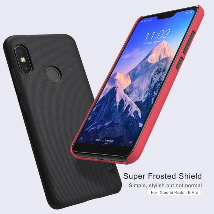 Hard Case XIAOMI Redmi 6 Pro Nillkin Frosted Shield Casing Original