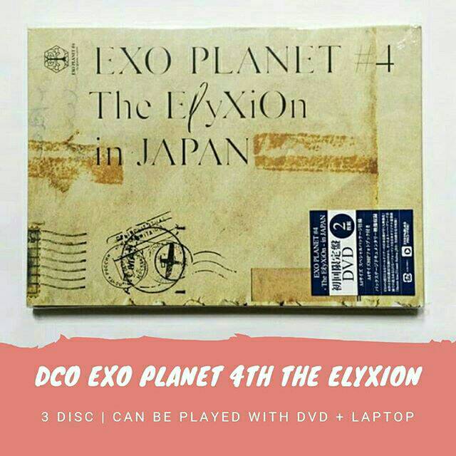 Dvd Exo Planet 4 The Elyxion In Japan Shopee Indonesia