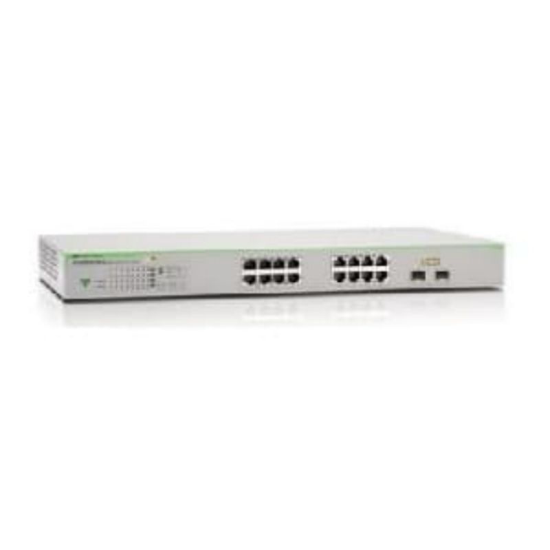 ALLIED TELESIS AT-GS950/16PS SFP 16 POE SWITCH WEB SMART GIGABIT