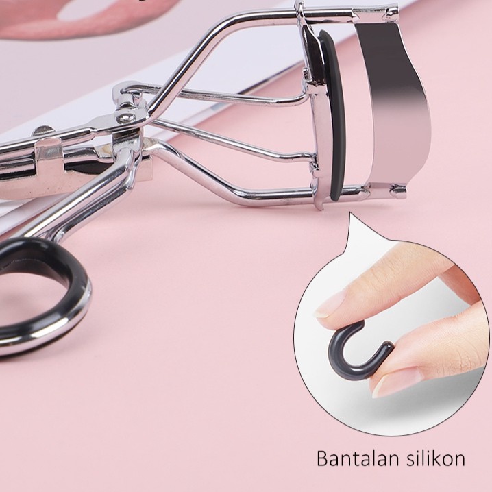 Mysterygirl -  Pencepit Bulu Mata / Penjepit Bulu Mata / Jepit Bulu Mata / Pelentik Bulu Mata Dengan Sisir Stainless Steel Eyelash Curler