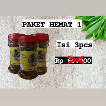 

OSENG KLOTOK / CUMI ASIN PAKET HEMAT 1 By Raja Klotok (Isi 3pcs)