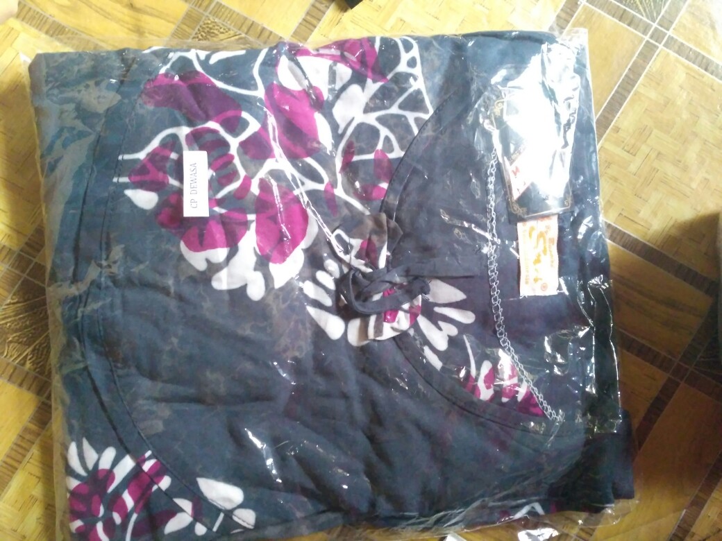 Batik Snn Sunan Nasional /cp Dewasa T3/4 /batik Sunan Nasional Asli