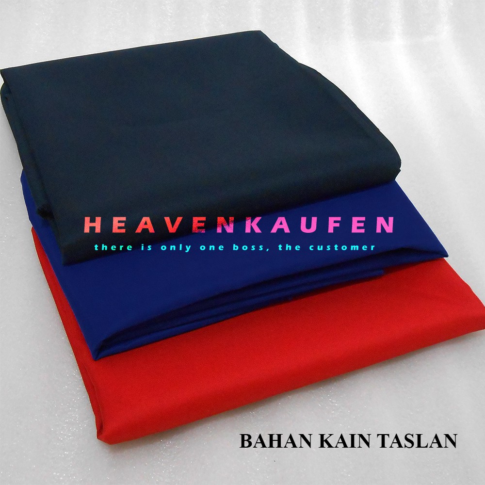 Bahan Kain Taslan Anti Air Waterproof Meteran