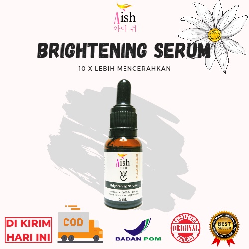 Aish Serum Btightening Korea Memutihkan Kulit Wajah