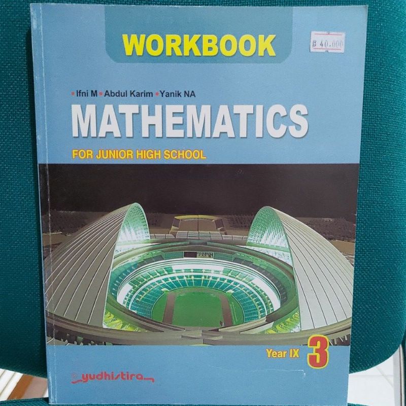 BUKU SOAL MATEMATIKA KELAS IX YUDHISTIRA