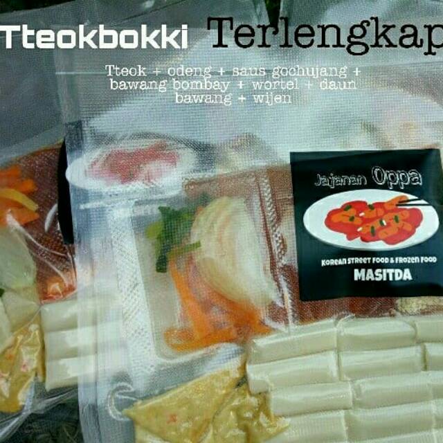 

Makanan Jajanan Korea Tteokbokki instan