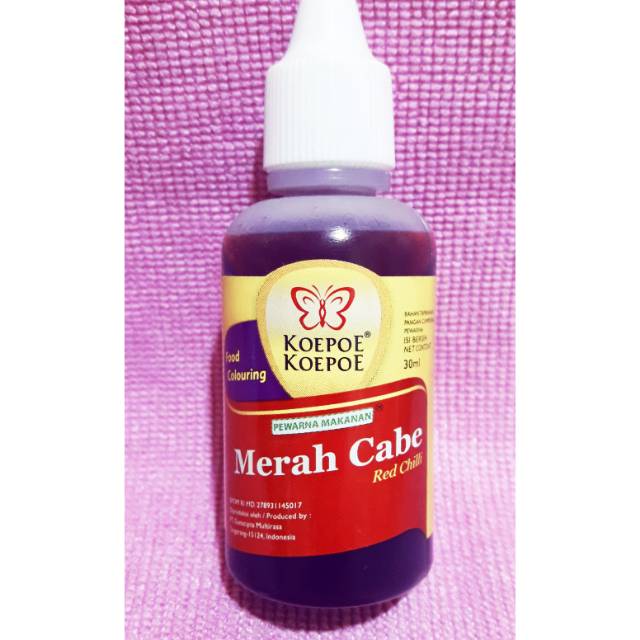 

Pewarna Merah Cabe Koepoe2 30ml