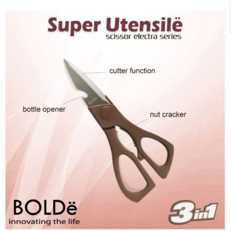 

BOLDë Electra Gunting / Super Utensilë / gunting dapur