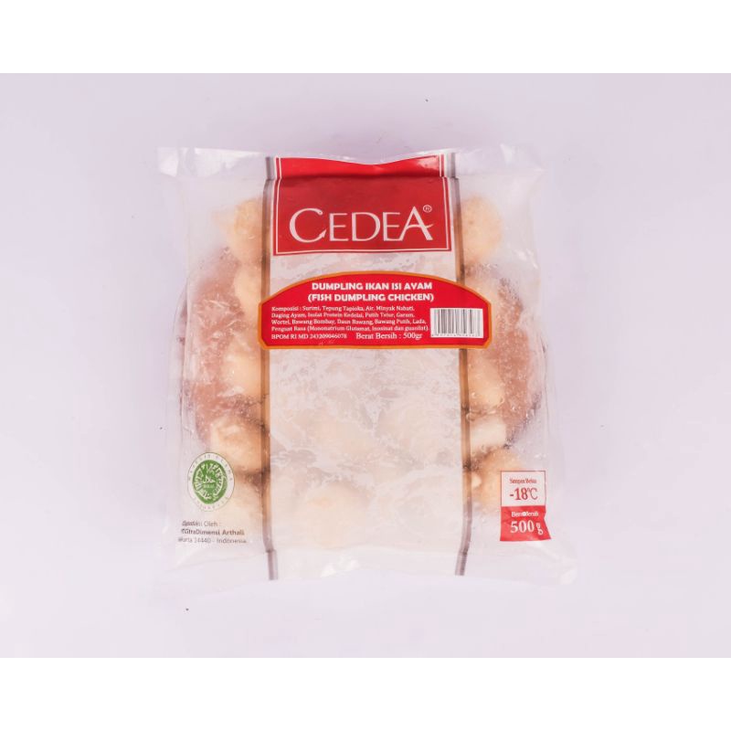 

cedea fish dumpling chicken