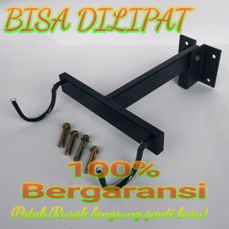 PALING MURAH GANTUNGAN SEPEDA DI TEMBOK BISA DI LIPAT || CANTOLAN SEPEDA