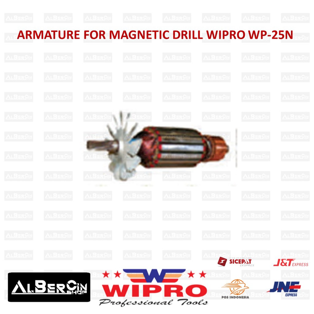 Spare Part Armature / Angker  Bor Magnet WIPRO WP-25N WP 25 N WP25N
