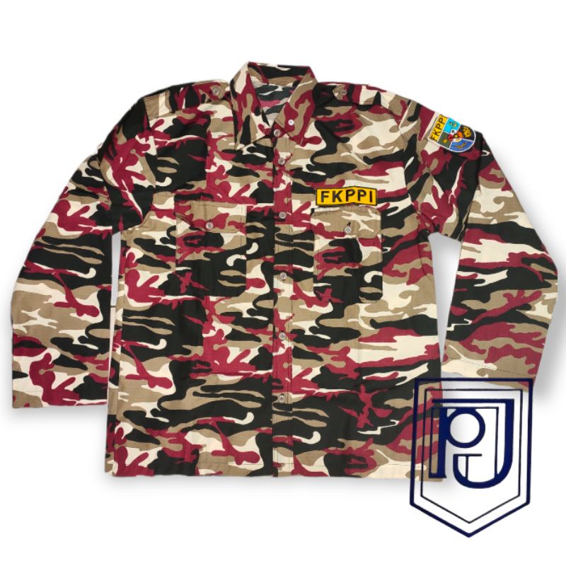 BAJU PDL LORENG FKPPI LENGKAP DENGAN BET AKSESORIS