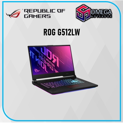 ASUS ROG STRIX 15 G512LW I7 10750 16GB 512SSD RTX2070 8GB W10 15.6FHD 144Hz