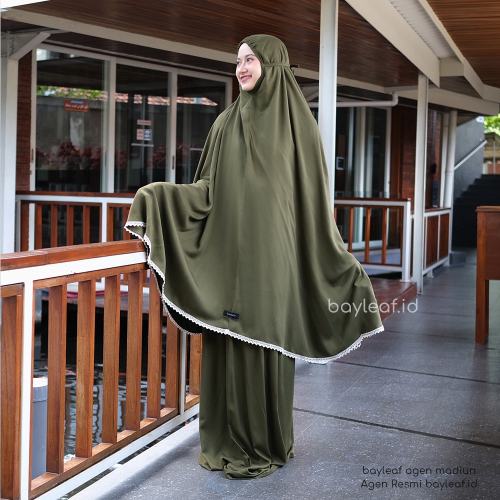 MUKENA RAYON DEWASA DAN ANAK BY BAYLEAF.ID