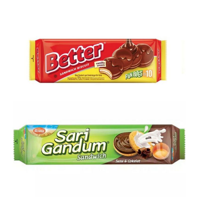 

Better funbites dan Sarigandum Coklat