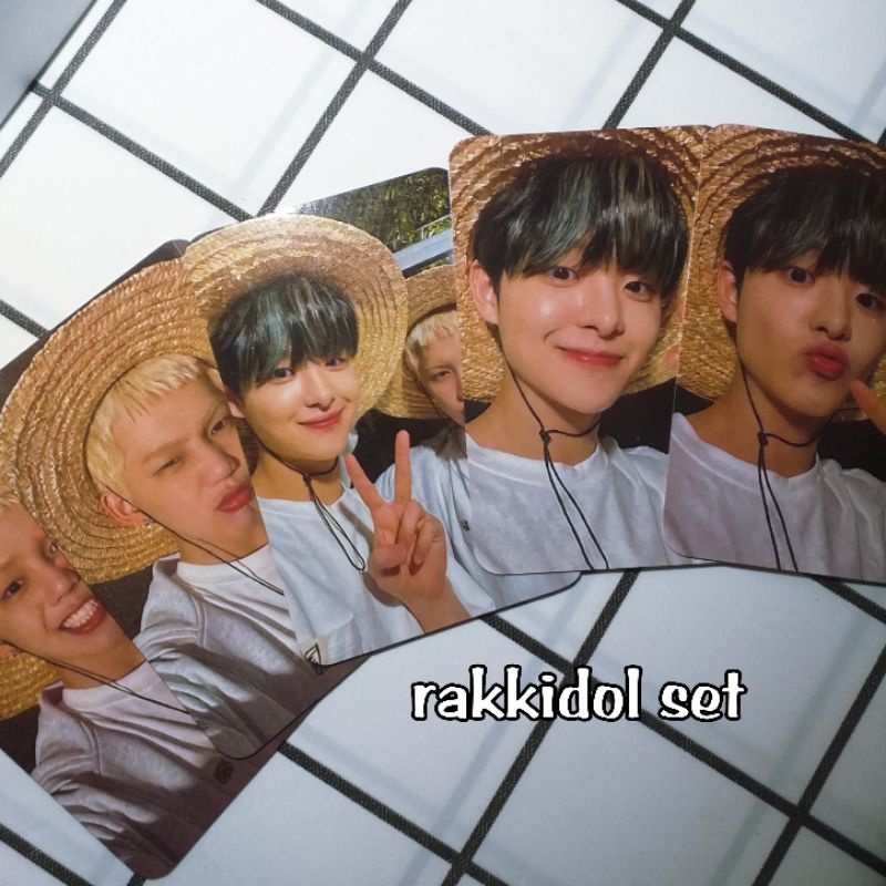 [UNOFFICIAL] photocard rakkidol treasure hyunsuk jihoon