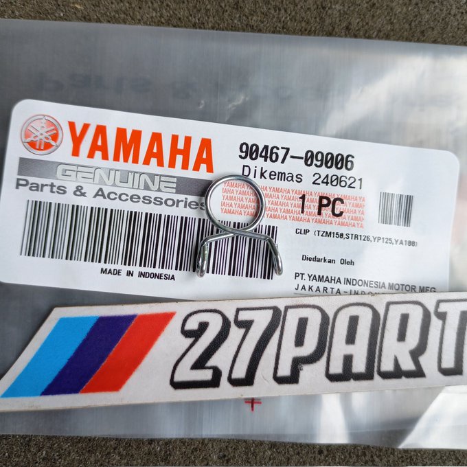 KLEM KLIP SELANG BENSIN YAMAHA RX KING ORIGINAL