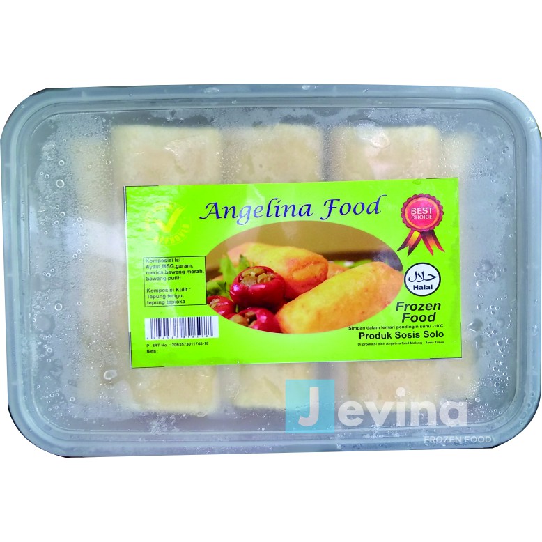 

Angelina Sosis Solo 450g Isi 7