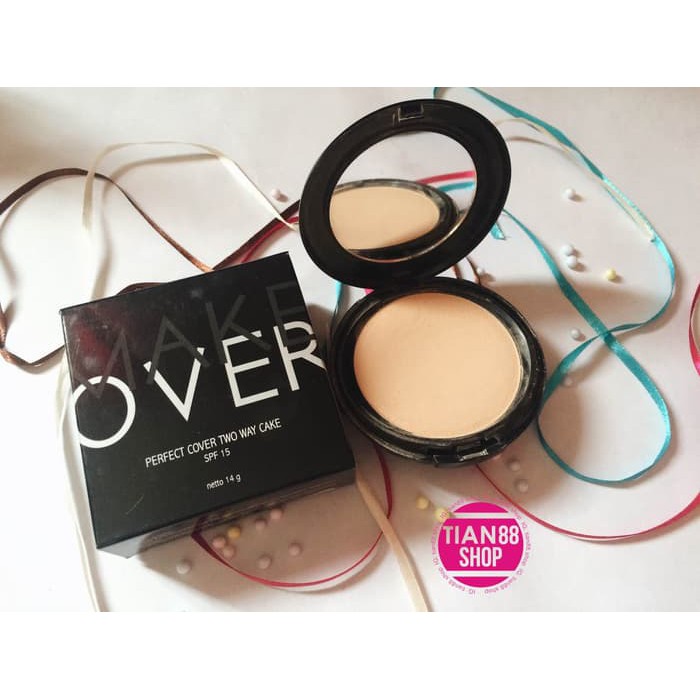 perfect cover bedak padat two way cake make over ORI.
