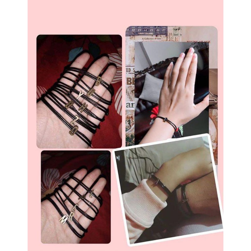 Gelang Inisial (huruf A-Z)