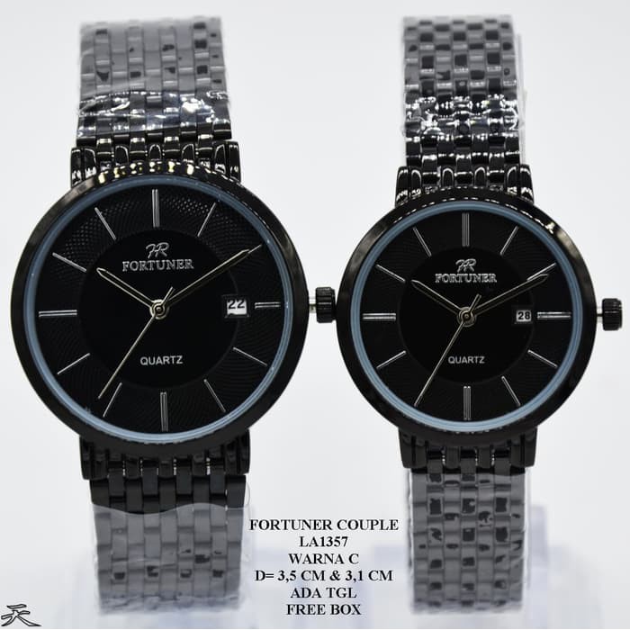 JAM TANGAN CEWEK MEWAH WANITA COUPLE FORTUNER COUPLE LA LIMITED EDITION