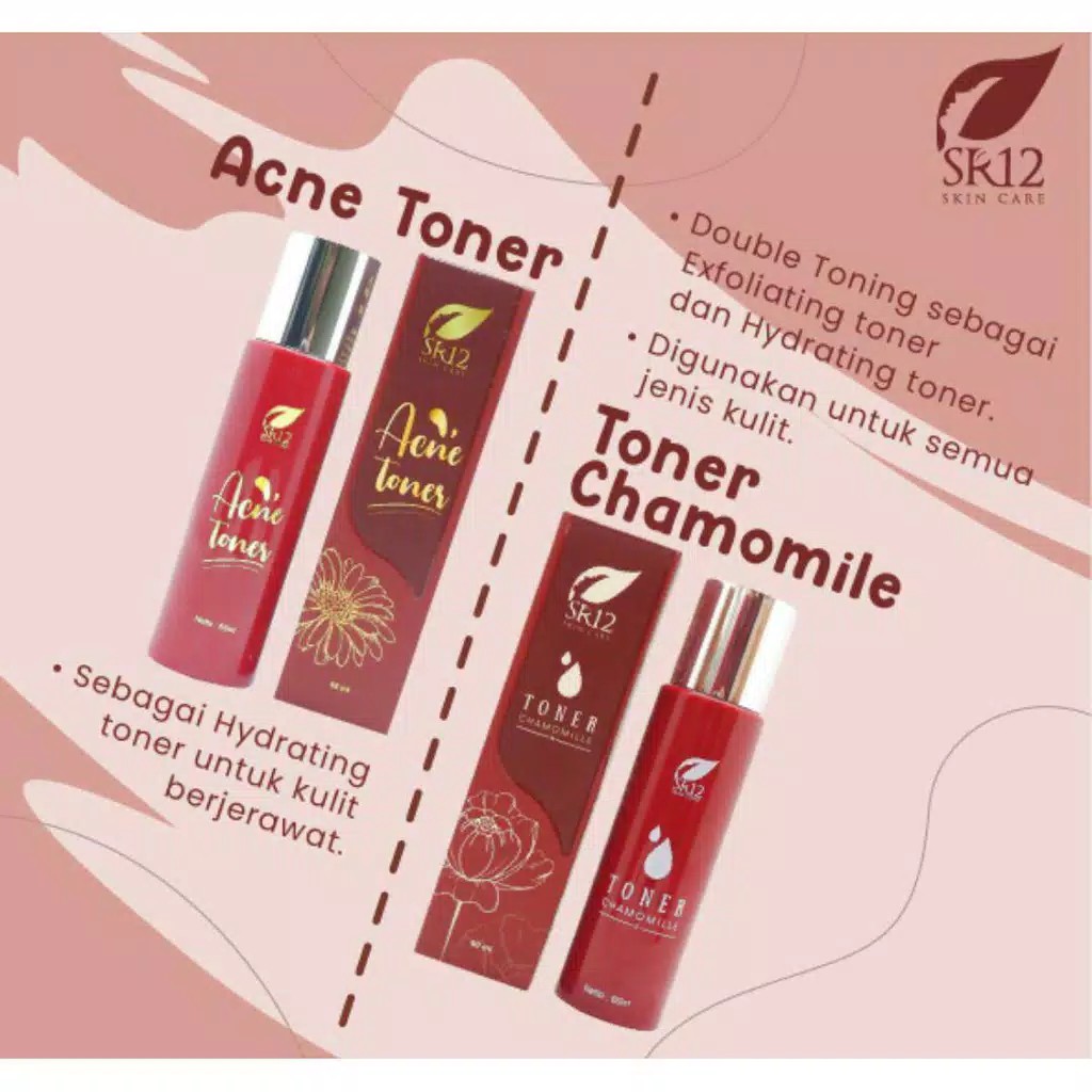 Toner Chamomille SR12 Herbal SKincare /  Toner Chamomile SR12 / Toner Chamomile