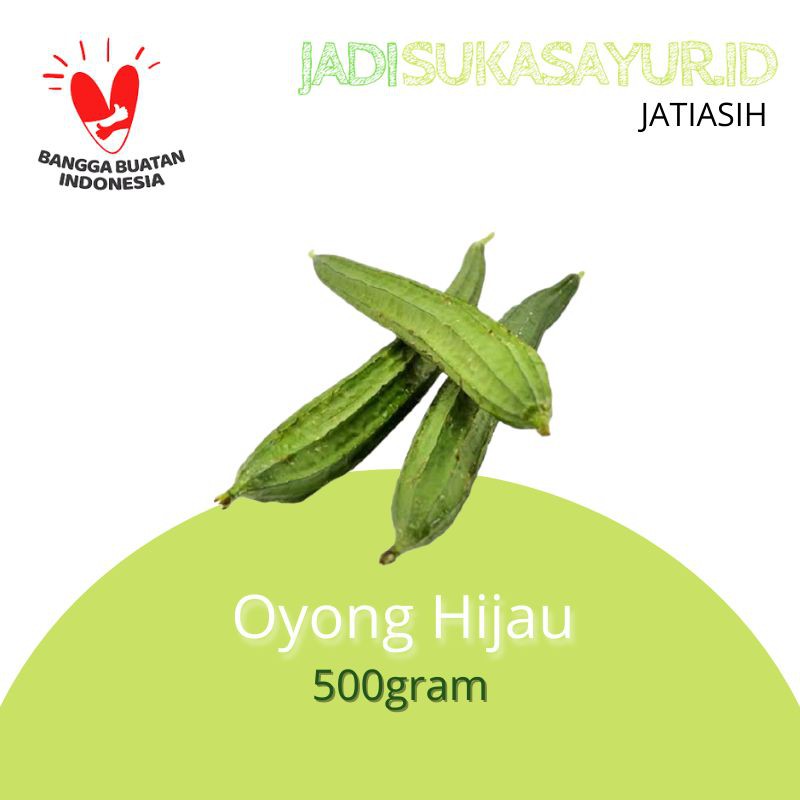 

Oyong Hijau Segar / Gambas Segar 500gram - Sayur Segar Bekasi