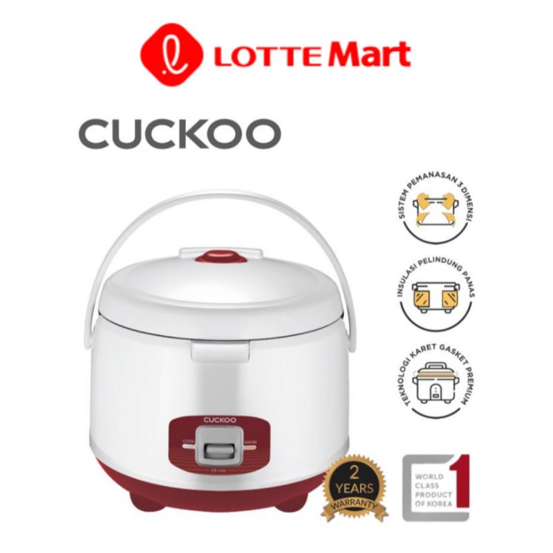 Cuckoo Rice Cooker Cr 1055/RD rice cooker Cuckoo