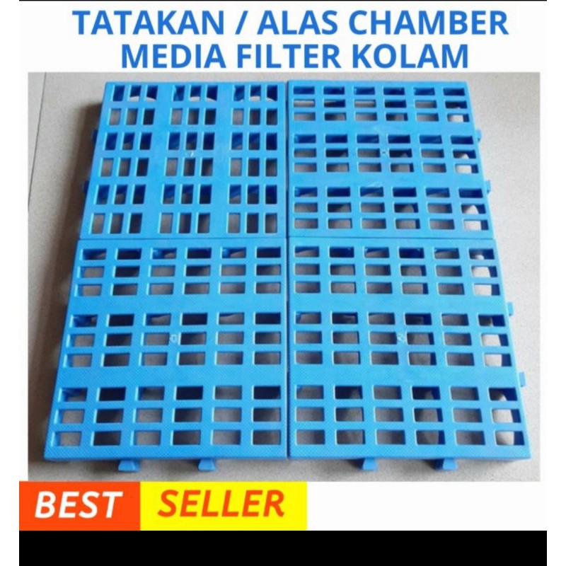 Jual Tatakan alas dasar camber chamber media filter kolam ikan koi
