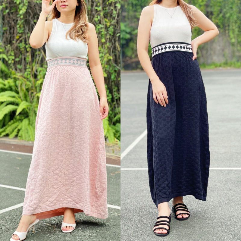 Ameli* knit skirt TERBARU