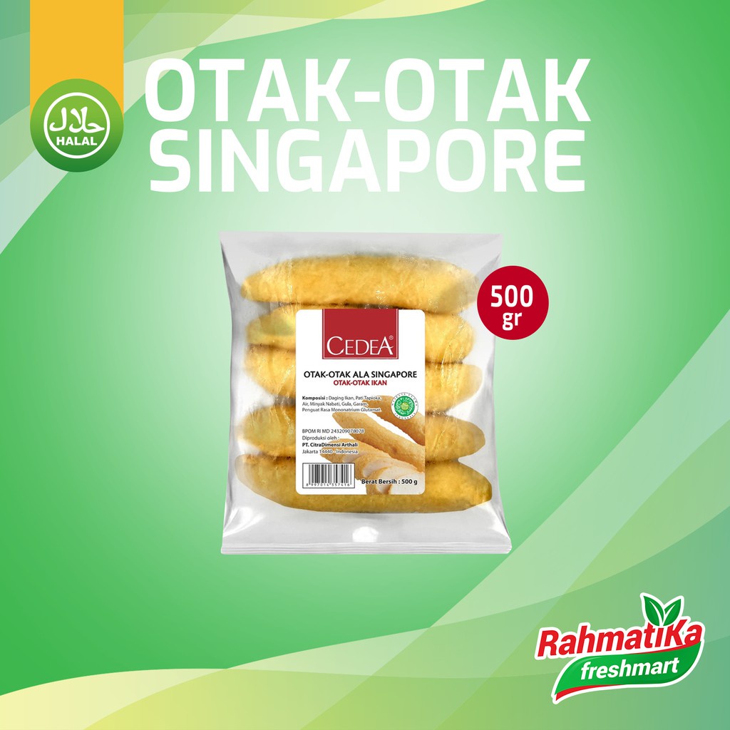 Jual Cedea Otak-Otak Ala Singapore / Cedea Otak-Otak Ikan 500 Gr ...