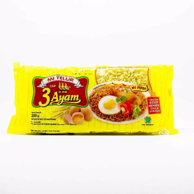 

Mie 3 ayam kuning