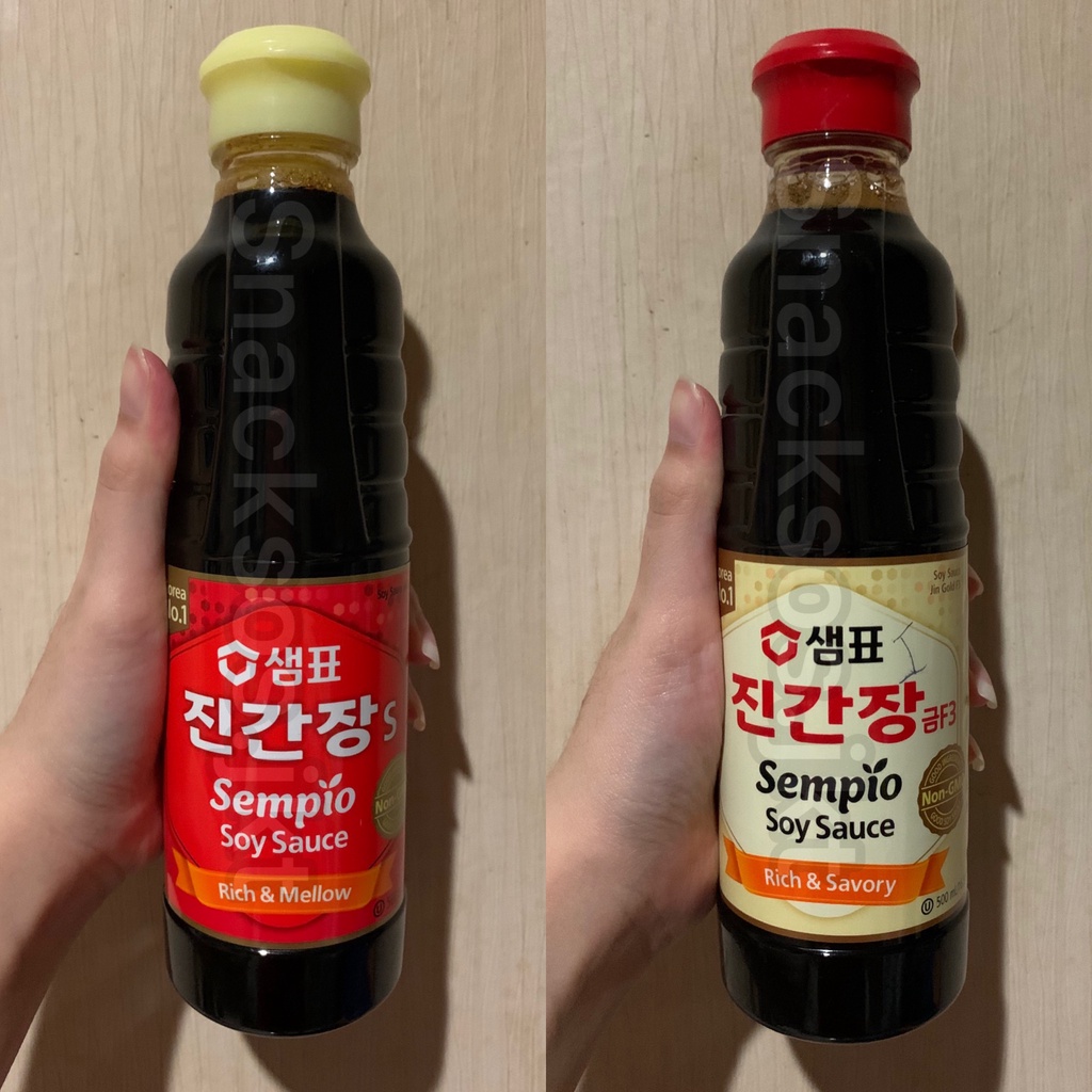 

SEMPIO SOY SAUCE RICH & MELLOW / RICH & SAVORY JIN KECAP ASIN KOREA